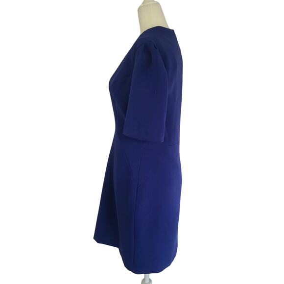Reiss Womens Hailie Royal Blue Fitted Sheath Dress US 10 - Picture 4 of 6